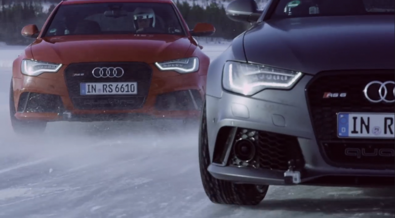 Audi Quattro Ice Track Challenges in Sweden